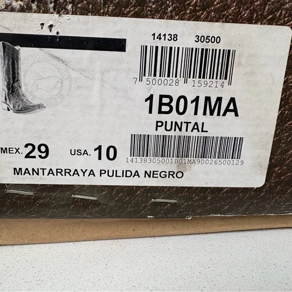 Cuadra Mantarraya pulida negro boots - Picture 12 of 12